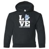 18500B Youth Heavy Blend Hooded Sweatshirt Thumbnail